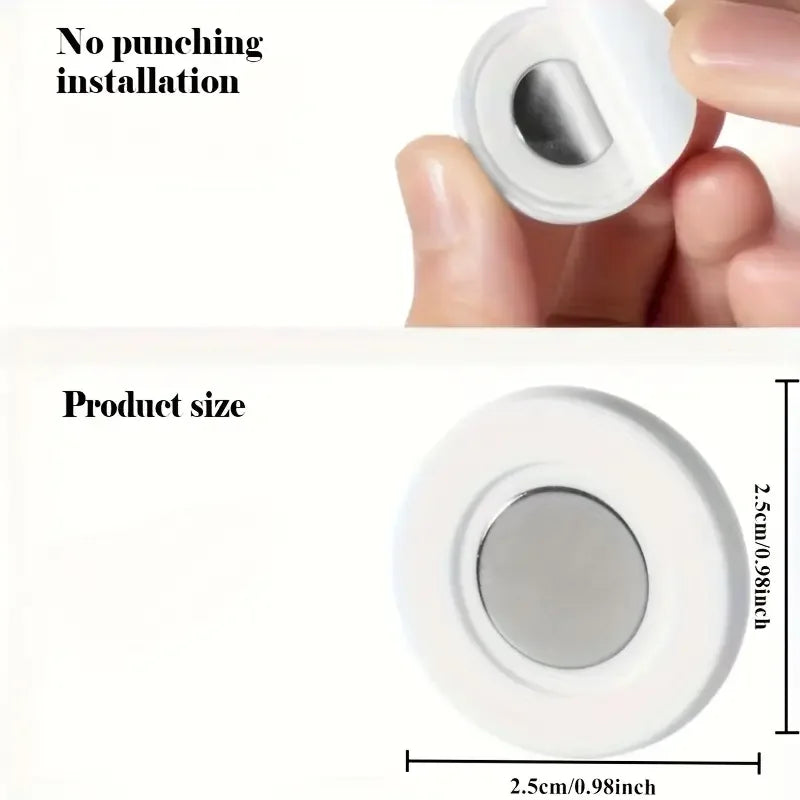No-Drill Magnetic Remote Holder