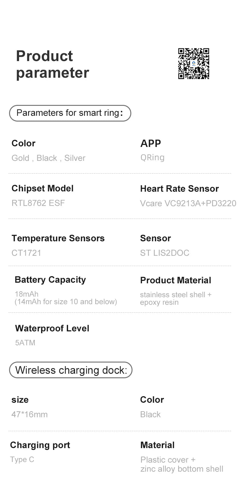 R10 Smart Ring